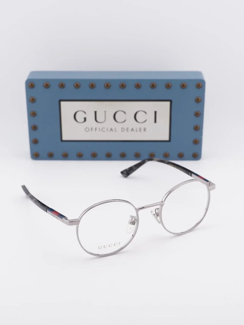 Gucci GG1966OK 003 Round Eyeglasses 51mm - Silver